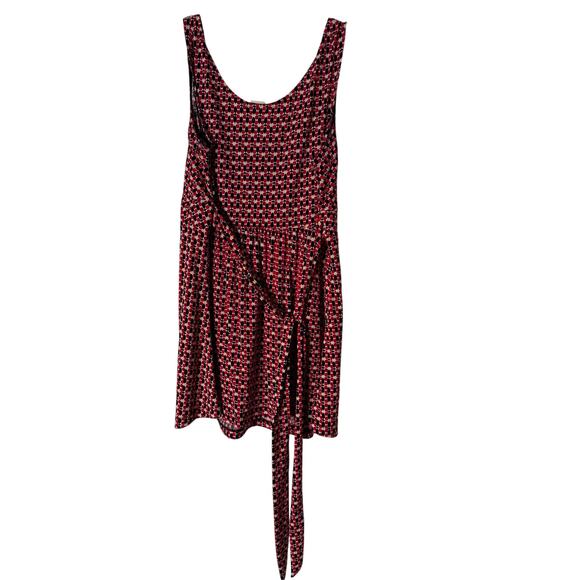 Cocomo Red/Yellow Babydoll Tank Top Women's Size Large - Picture 2 of 5